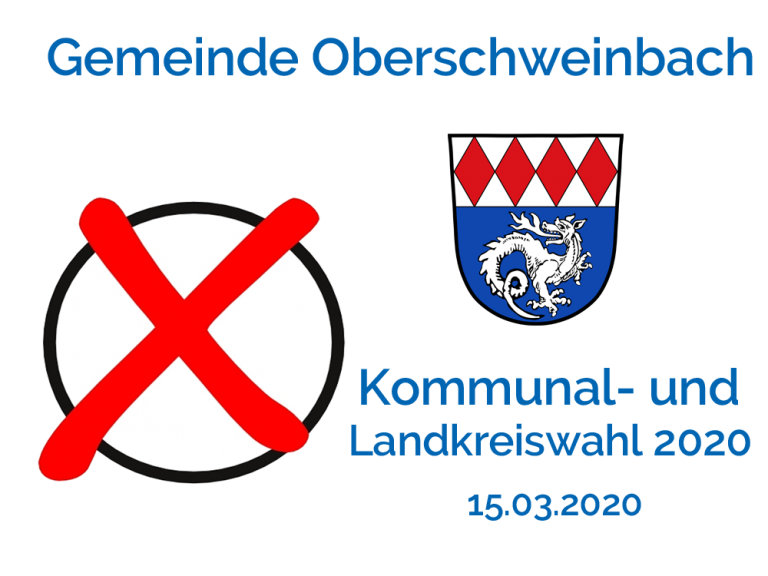 Kommunalwahl Oberschweinbach 2020