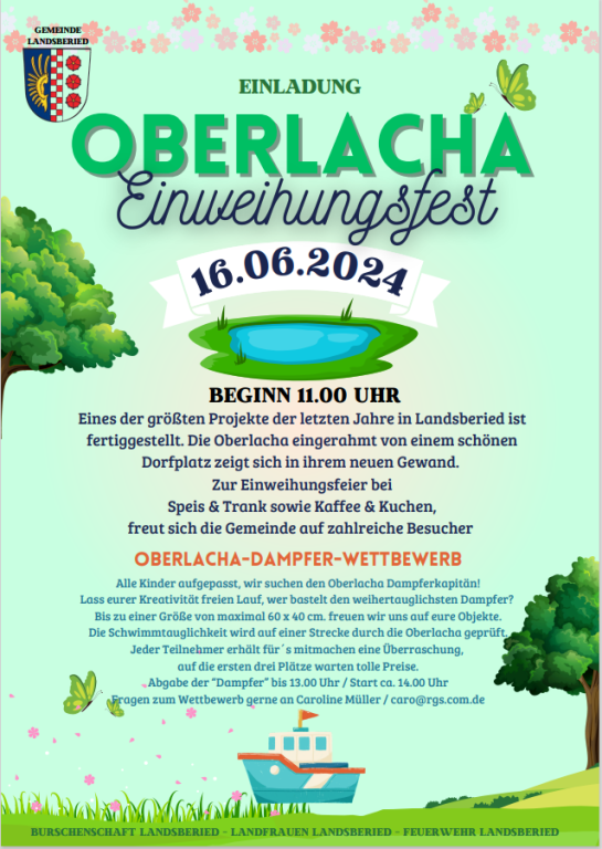 Oberlacha Einweihung 16.06.2024
